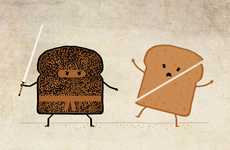 Personified Food Pictorials