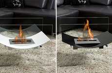 Deceptively Floating Hearths