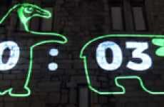 Laser Christmas Graffiti