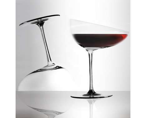 Does the 'unspillable' wine glass really work? We put the SuperDuperStudio  Saturn Wine glass to the test