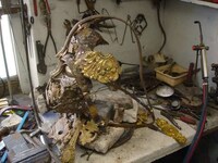 Sci-Fi Brass Sculptures Image 8