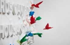 Hopeful Origami Typography