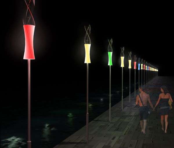 Technicolor Twisted Torches