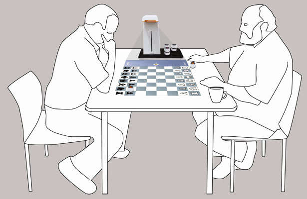 Projected Chess Sets