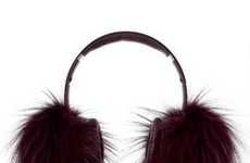 Lush Fur-Clad Headphones