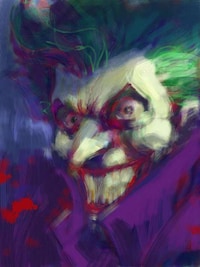 Touchscreen Tablet Comic Art Image 2