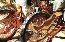 Salvaged Woodstastic Bikes