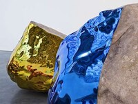 Metallic Stone Sculptures Image 4