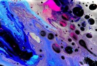 Unearthly Paint Macrophotography Image 3