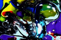 Unearthly Paint Macrophotography Image 6