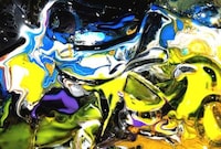 Unearthly Paint Macrophotography Image 7