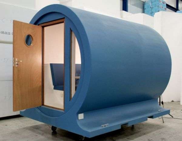 Cylindrical Pop-Up Homes