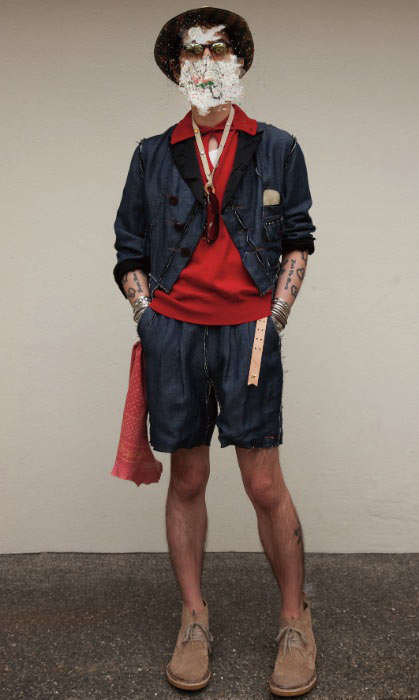 Scribbled Faceless Lookbooks