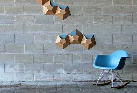 Pentagonal Mural Pockets