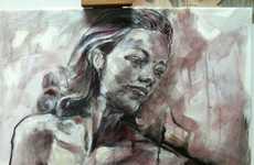 Alcohol-Induced Paintings