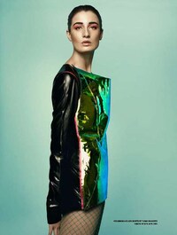 Futuristic Tinsel Fashion Image 5