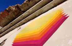 Trippy Triangular Graffiti