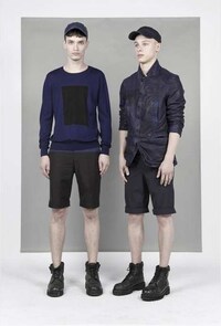 Color-Blocked Menswear Lookbooks Image 4