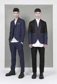 Color-Blocked Menswear Lookbooks Image 7