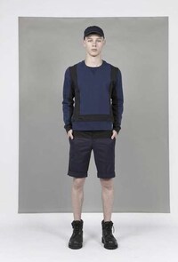 Color-Blocked Menswear Lookbooks Image 8