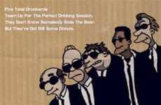 Cartoon Crime Film Prints