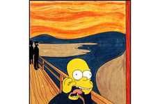 12 Artistic Simpsons Tributes