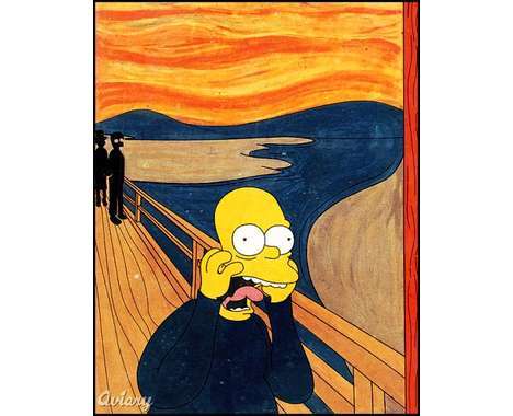 12 Artistic Simpsons Tributes