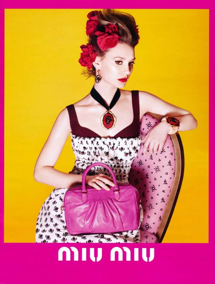 Neon Floral Fashion Campaigns