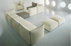 Bolster-Bordered Seating