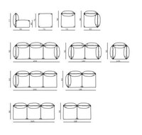 Bolster-Bordered Seating Image 4