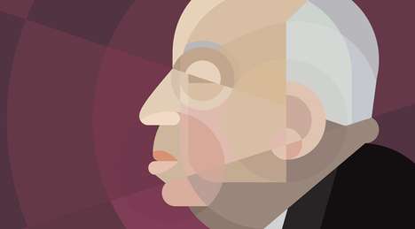 Geometric Celebrity Portraits