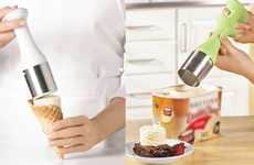Stacked Ice Cream Scoopers
