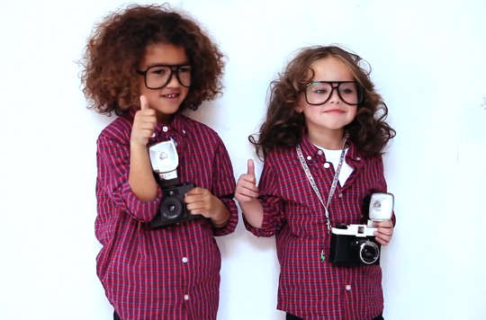 Pint-Sized Fashion Photographers