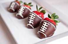 Chocolate Football Fruits