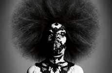 Face-Concealing Lace Editorials