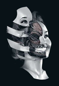 Segmented Cyborg Faces Image 7