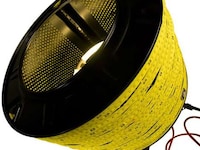Salvaged Laundry Machine Lighting Image 5