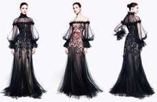 Gothic Sheer Fashion