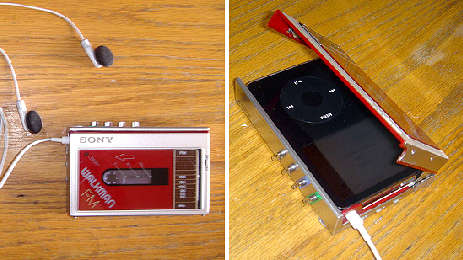 Old Walkman As iPod Camouflage