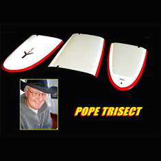 Collapsible, Three-Piece Surfboard