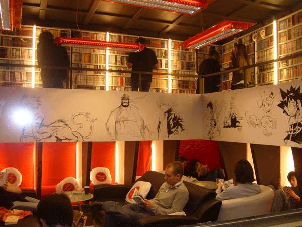Ultra Hip Parisian Bookstore