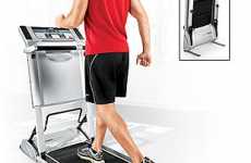 Ultra Compact Treadmill Folds Into 10 Inches