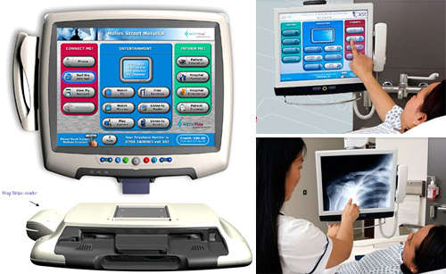 Touchscreen X-Ray Machine Has Fun Webgames & TV Too