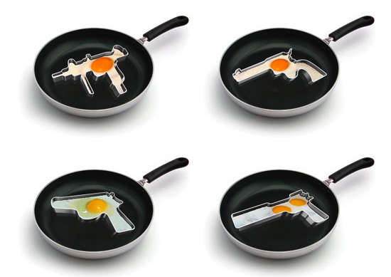Gun Frying Pans