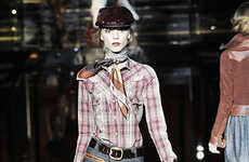 Neck Scarves, Plaid & Page Boy Caps