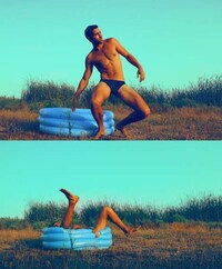 Playful Kiddie Pool Photography Image 3