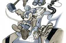 Disney Superhero Doodles