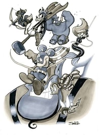 Disney Superhero Doodles Image 2