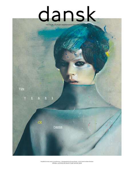 Brush Stroke Magazine Covers
