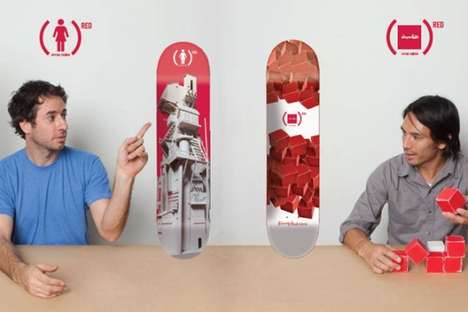 AIDS-Battling Skateboards